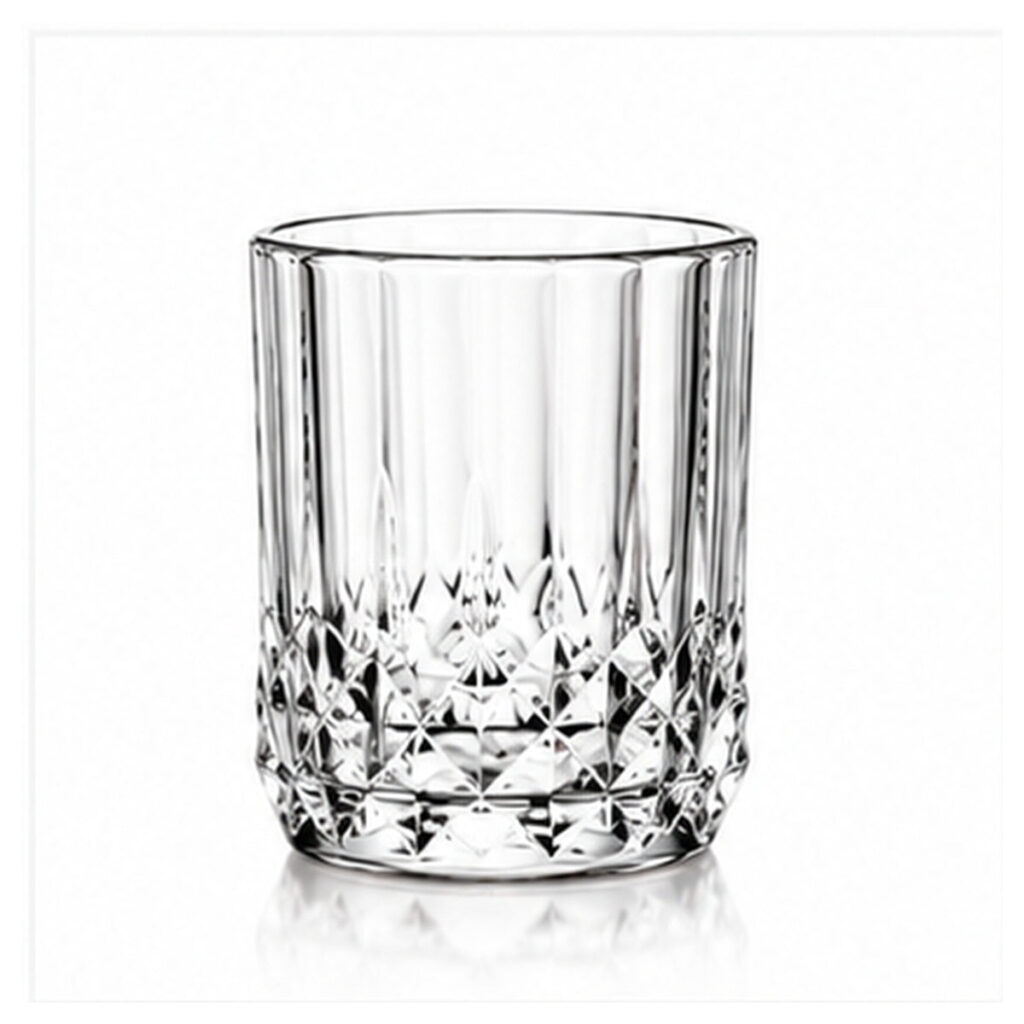 Diamond Cut Whiskey Tumbler – 240ml & 320ml | Wholesale Glassware - view 1