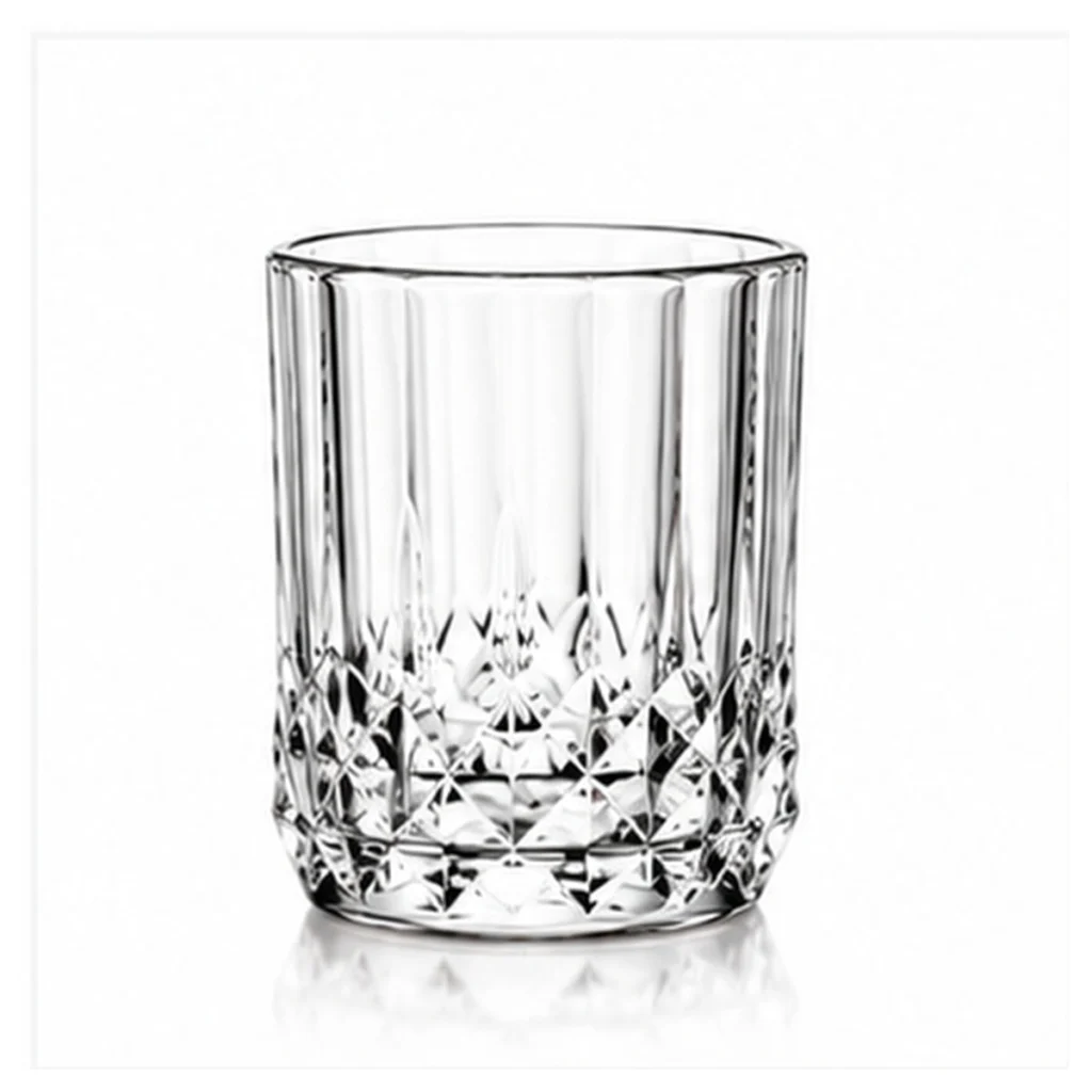 Diamond Cut Whiskey Tumbler – 240ml & 320ml | Wholesale Glassware - view 1