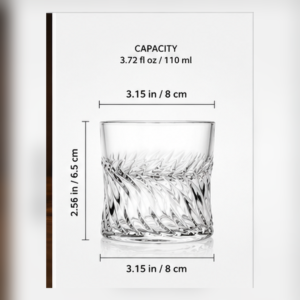 Crystal Luxury Spirit Glass Set - view 4