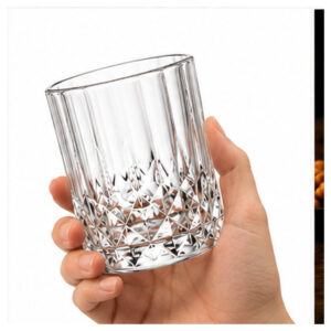 Diamond Cut Whiskey Tumbler – 240ml & 320ml | Wholesale Glassware - view 5