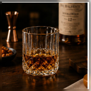Diamond Cut Whiskey Tumbler – 240ml & 320ml | Wholesale Glassware - view 6