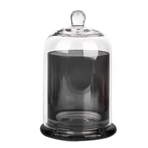 Blue Lidded Glass Candle Jar - view 6
