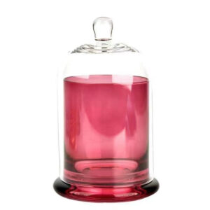 Blue Lidded Glass Candle Jar - view 7