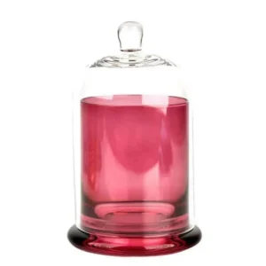 Blue Lidded Glass Candle Jar - view 7