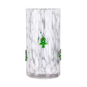 Embossed Holiday-Motif Glass Candle Holder Collection - view 15