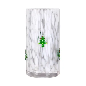 Embossed Holiday-Motif Glass Candle Holder Collection - view 15