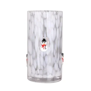 Embossed Holiday-Motif Glass Candle Holder Collection - view 16
