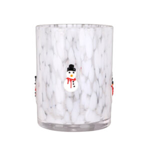 Embossed Holiday-Motif Glass Candle Holder Collection - view 18