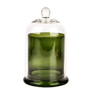 Blue Lidded Glass Candle Jar - view 4