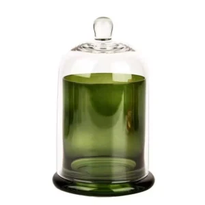 Blue Lidded Glass Candle Jar - view 4