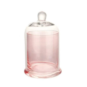 Blue Lidded Glass Candle Jar - view 10