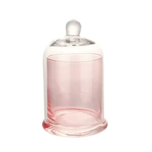 Blue Lidded Glass Candle Jar - view 10