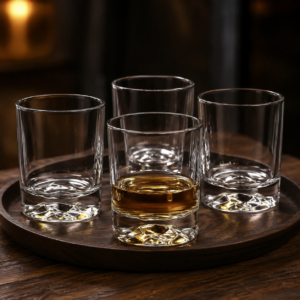 250ml Iceberg Base Whiskey Glass – Heavy Bottom Tumbler for Wholesale - view 7