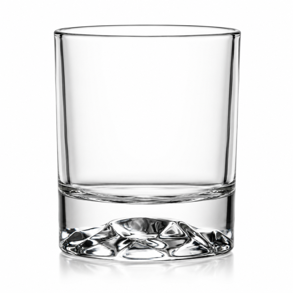 250ml Iceberg Base Whiskey Glass – Heavy Bottom Tumbler for Wholesale - view 1