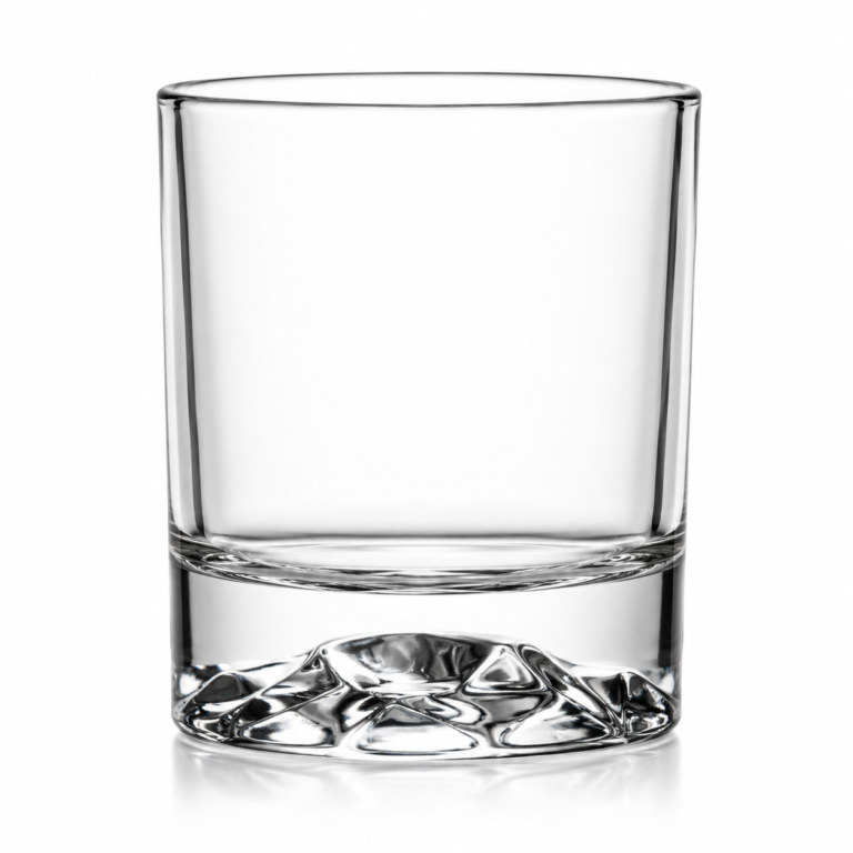 250ml Iceberg Base Whiskey Glass – Heavy Bottom Tumbler for Wholesale - view 1