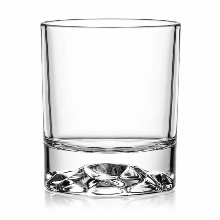 250ml Iceberg Base Whiskey Glass – Heavy Bottom Tumbler for Wholesale - view 1