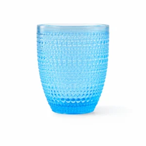 320ml Textured Beaded Glass Tumbler – 3 Colors - view 1
