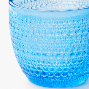 320ml Textured Beaded Glass Tumbler – 3 Colors - view 5