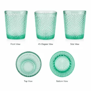 310ml Pineapple-Textured Glass Tumbler – Wholesale - view 3