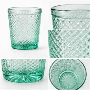 310ml Pineapple-Textured Glass Tumbler – Wholesale - view 5