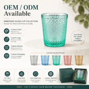 310ml Pineapple-Textured Glass Tumbler – Wholesale - view 8