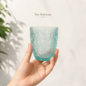330ml Vintage Floral Glass Tumbler – Wholesale - view 6