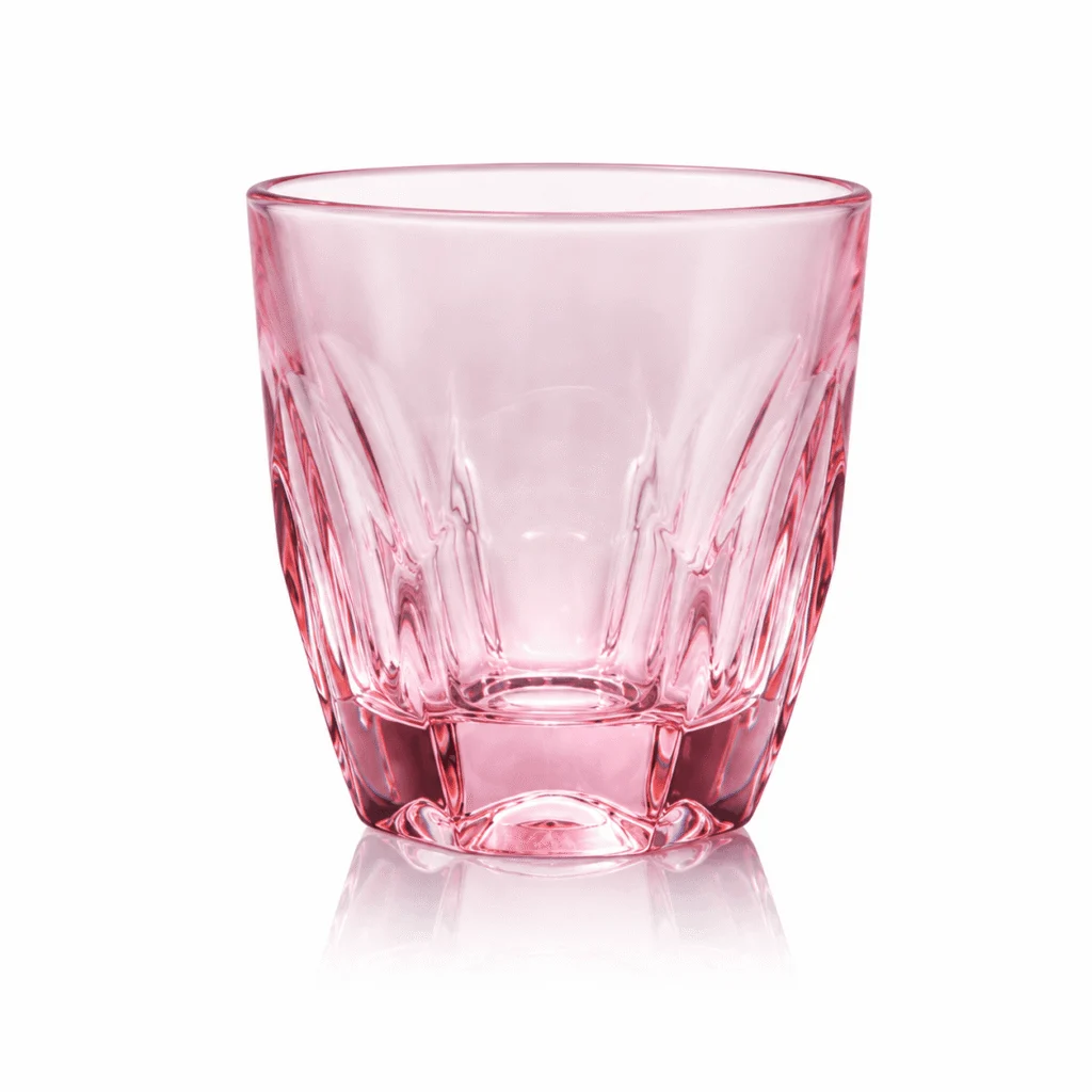 230ml Pink Heavy-Base Glass Tumbler – Wholesale - view 1