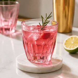230ml Pink Heavy-Base Glass Tumbler – Wholesale - view 2
