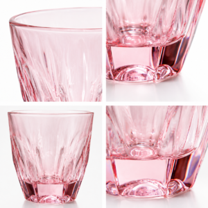 230ml Pink Heavy-Base Glass Tumbler – Wholesale - view 5