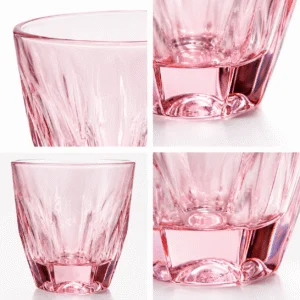 230ml Pink Heavy-Base Glass Tumbler – Wholesale - view 5