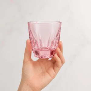 230ml Pink Heavy-Base Glass Tumbler – Wholesale - view 6