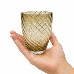 Brown Spiral Glass Tumbler – Wholesale - view 6