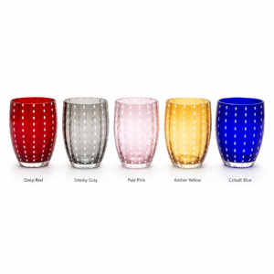 Polka Dot Glass Tumbler – 5 Colors - view 4