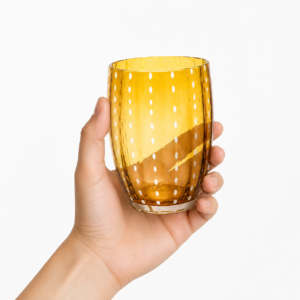Polka Dot Glass Tumbler – 5 Colors - view 6