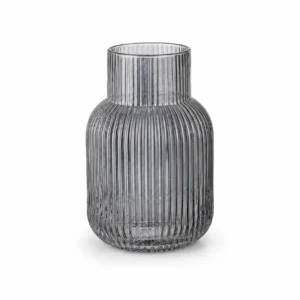 Wholesale Textured Glass Vase – Ribbed & Hammered Vase OEM/ODM - view 1