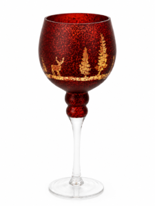 Crown-Cut Jewel-Tone Glass Candle Holder Collection - view 4