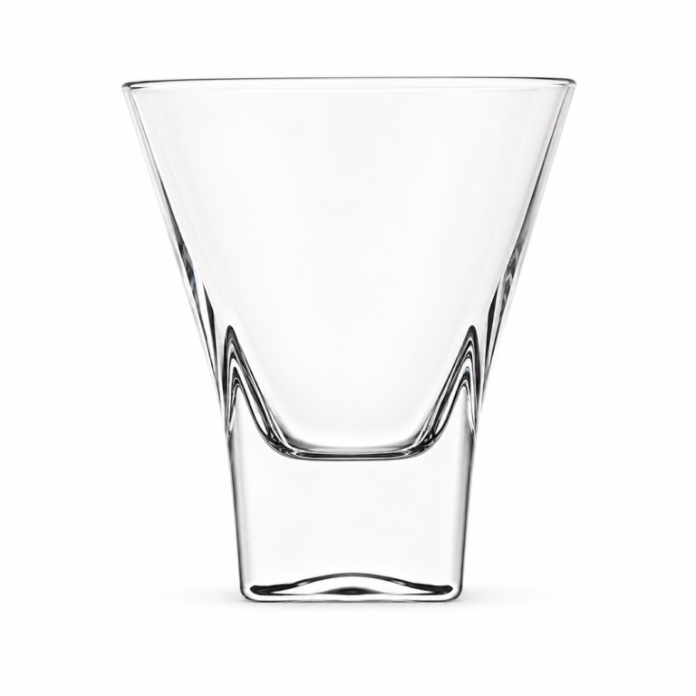 180ml V-Shape Whiskey Tasting Glass – Flared Clear Glass for Wholesale - view 1