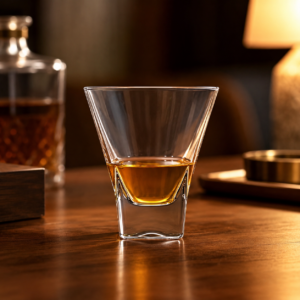180ml V-Shape Whiskey Tasting Glass – Flared Clear Glass for Wholesale - view 6