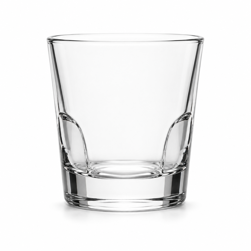 260ml Fingerprint Whiskey Glass – Heavy Base Tumbler for Wholesale - view 1
