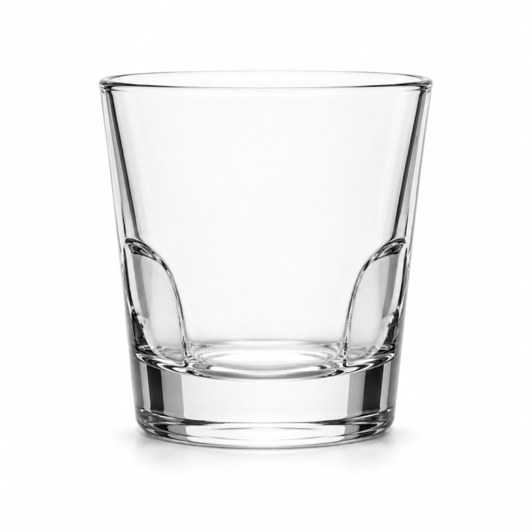 260ml Fingerprint Whiskey Glass – Heavy Base Tumbler for Wholesale - view 1