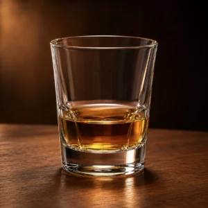 260ml Fingerprint Whiskey Glass – Heavy Base Tumbler for Wholesale - view 2