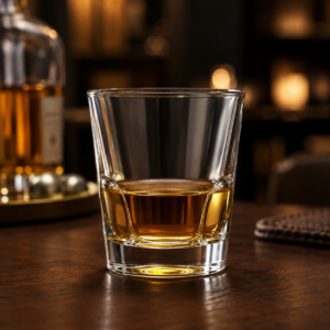 260ml Fingerprint Whiskey Glass – Heavy Base Tumbler for Wholesale - view 6