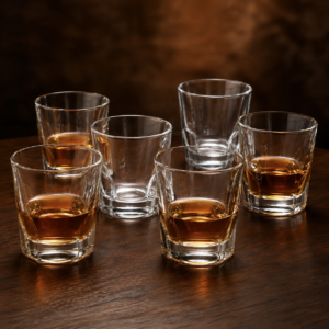 260ml Fingerprint Whiskey Glass – Heavy Base Tumbler for Wholesale - view 7