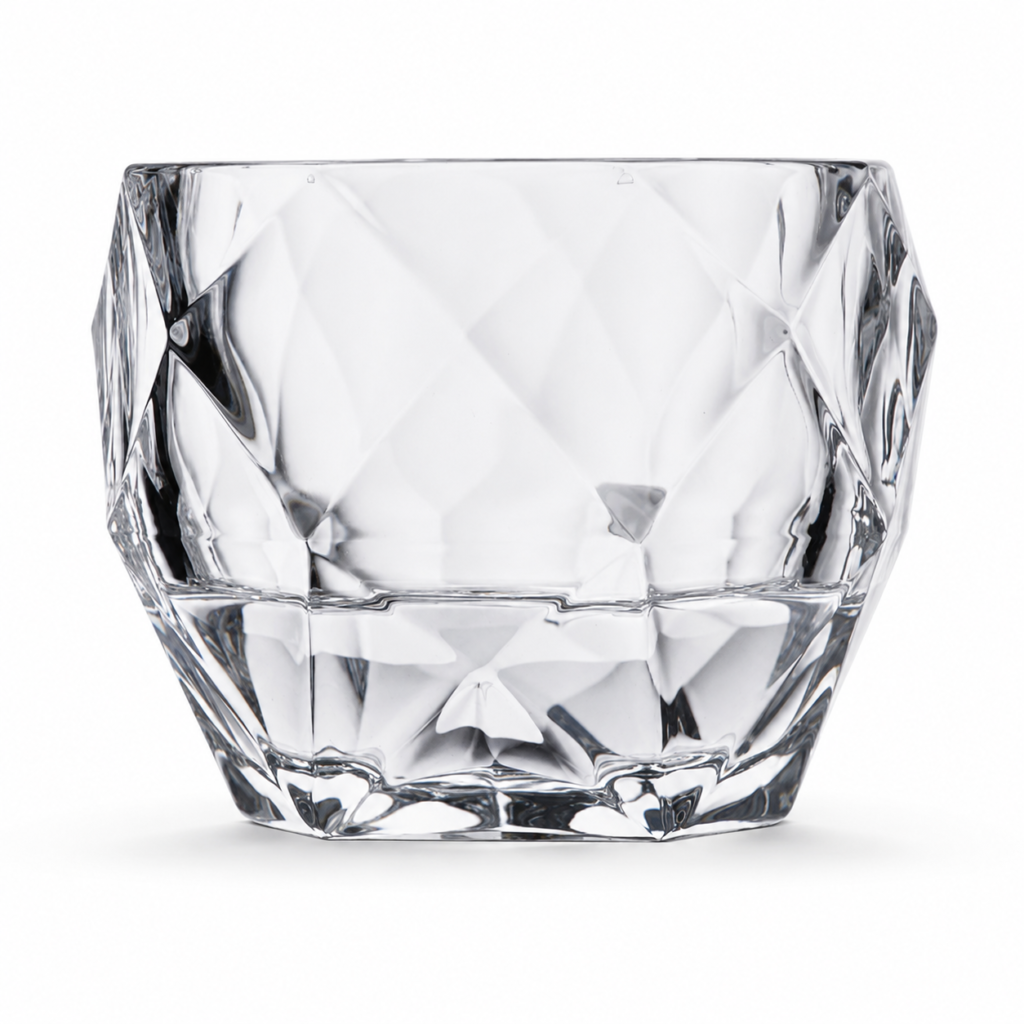 330ml Diamond Cut Whiskey Glass – Premium Rocks Tumbler for Wholesale - view 1