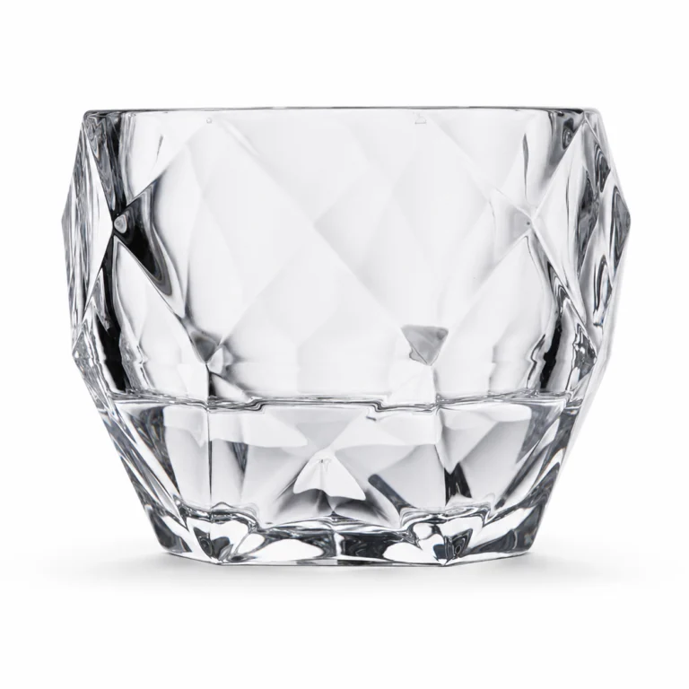 330ml Diamond Cut Whiskey Glass – Premium Rocks Tumbler for Wholesale - view 1