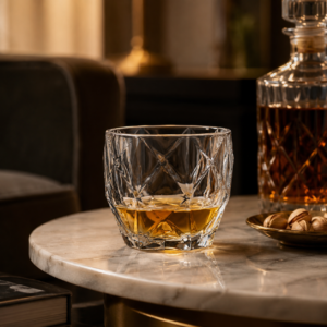 330ml Diamond Cut Whiskey Glass – Premium Rocks Tumbler for Wholesale - view 6