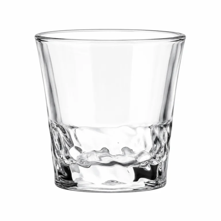 200ml Snow Mountain Whiskey Glass – Sculpted Base Rocks Tumbler for Wholesale - view 1