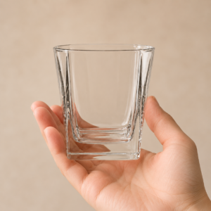 270ml Square Whiskey Glass – Heavy Base Tumbler for Wholesale - view 5