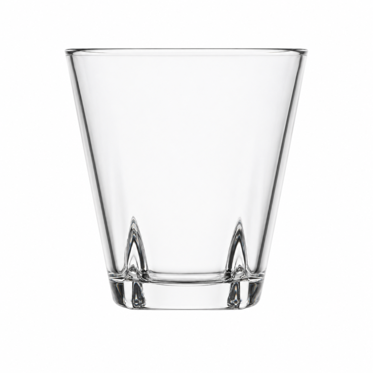 300ml Sculpted Base Whiskey Glass – Wholesale & OEM - view 1