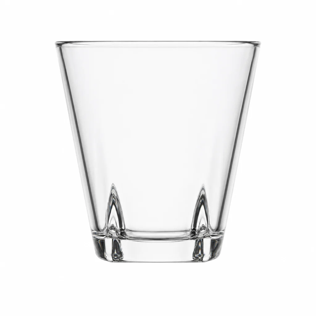 300ml Sculpted Base Whiskey Glass – Wholesale & OEM - view 1